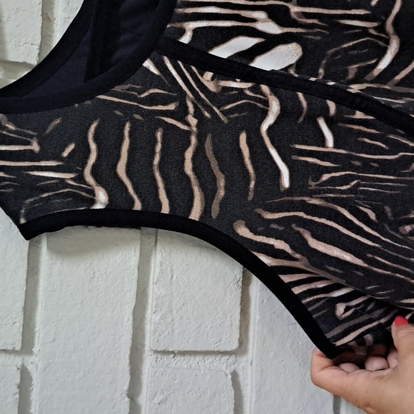 GIULIANA Animal Print Sleeveless Lined Forml/Business Dress. Size 2X NWT - Picture 6 of 12